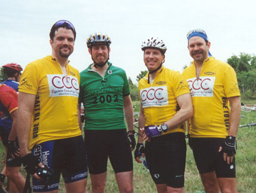Rest stop at mile 60