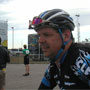 Brian Dallas after his ride...